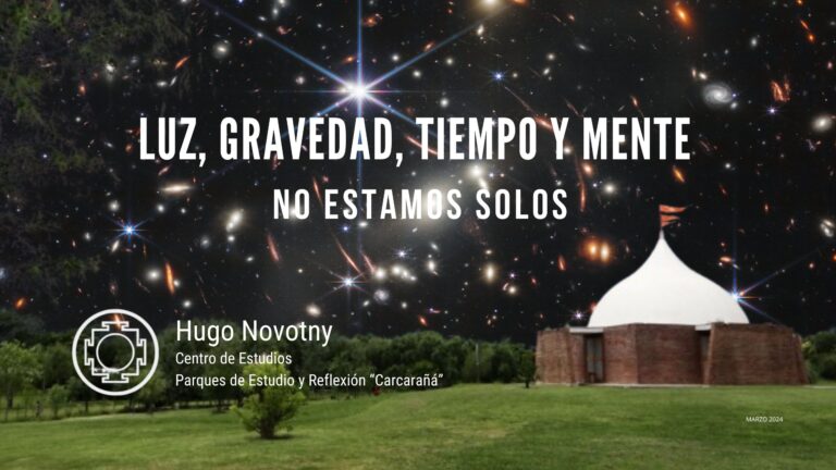 banner_Hugo Novotny Luz Gravedad Tiempo y Mente
