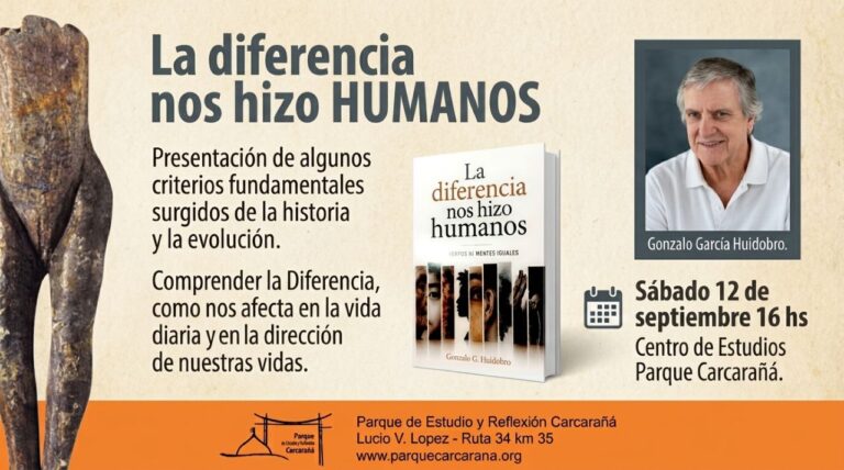 20260912 GONZALO HUDOBRO Presenta LA DIFERENCIA NOS HIZO HUMANOS